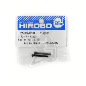HIROBO 2539-018 Button Bolt M3X25
