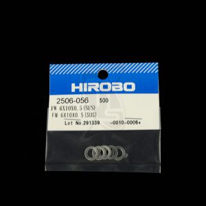 HIROBO 2506-056 Flat Washer 6x10x0.5T (SUS)