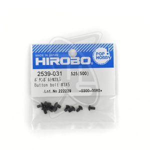 HIROBO 2539-031 Button Bolt M3X5