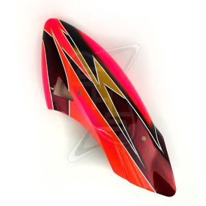 HIROBO 0414-597 D3V2 Cabin Painted (Red/Pink)