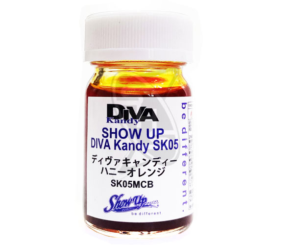 SHOW UP Diva Kandy Micro Bottle - Honey Orange (SK05MCB)