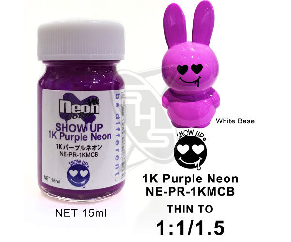 SHOW UP 1K Neon Color Purple Neon Micro Bottle (NE-PR-1KMCB) - Image 3