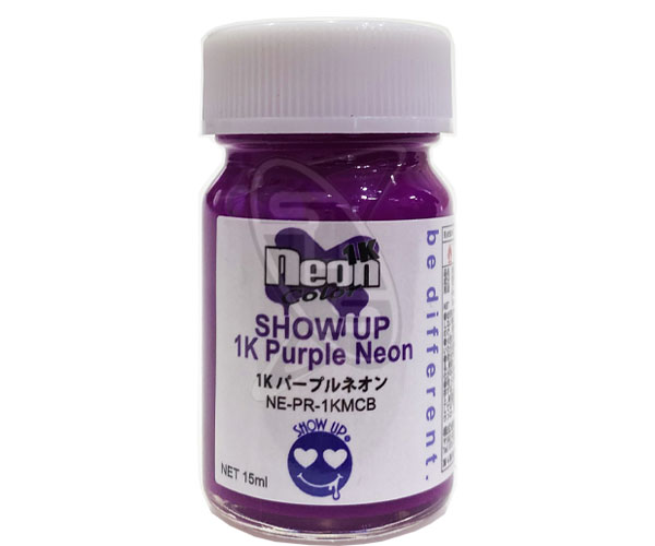SHOW UP 1K Neon Color Purple Neon Micro Bottle (NE-PR-1KMCB)