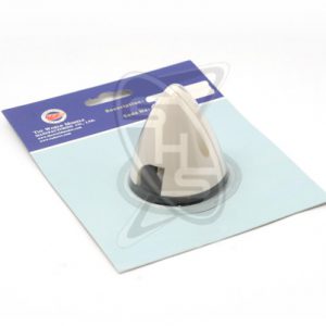 World Models Plastic Spinner 45mm (White)