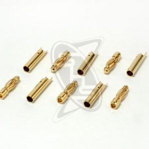 Singahobby 4mm Gold Connectors (5 pairs)