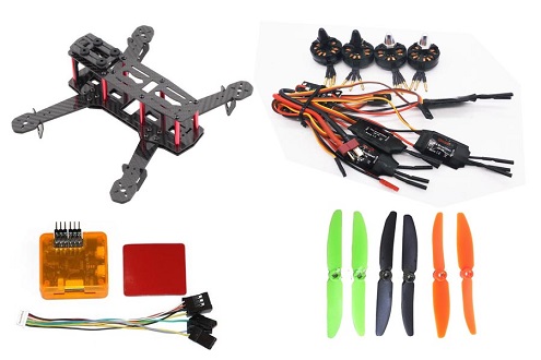 SIGLO QAV250 Racer (Non-Soldering Kit Combo)