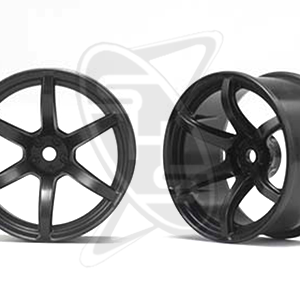 YOKOMO RP-6213B6A RP Drift Wheel 6 Spoke 01 Offset 6mm (Black)