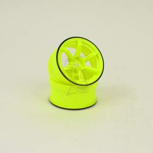 YOKOMO RP-6313Y6A Racing Performer High Traction Wheel (off-set 6mm/Yellow) for Drift