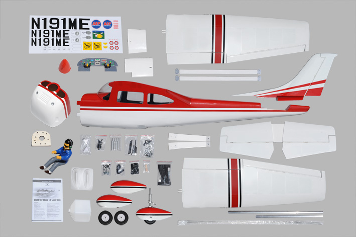 PHOENIX MODEL Cessna Skylane 182 GP/EP SCALE 1:5 ¼ ARF Size 1.20/20cc - Image 6