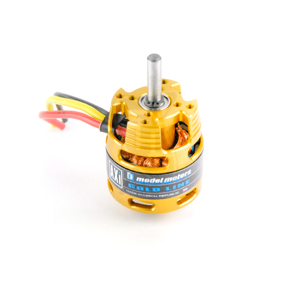 MODEL MOTORS AXI 2808/20 Gold Line V2 Long Brushless Motor - Image 3