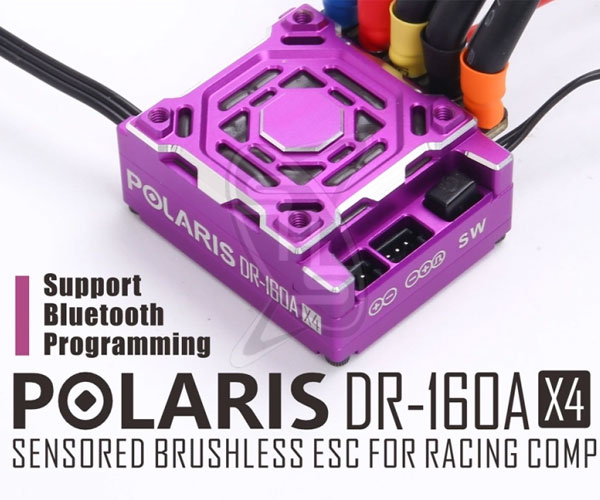 OMG Polaris-VT 160A Sensored B/L ESC with Boost, Turbo & Bluetooth - Image 4