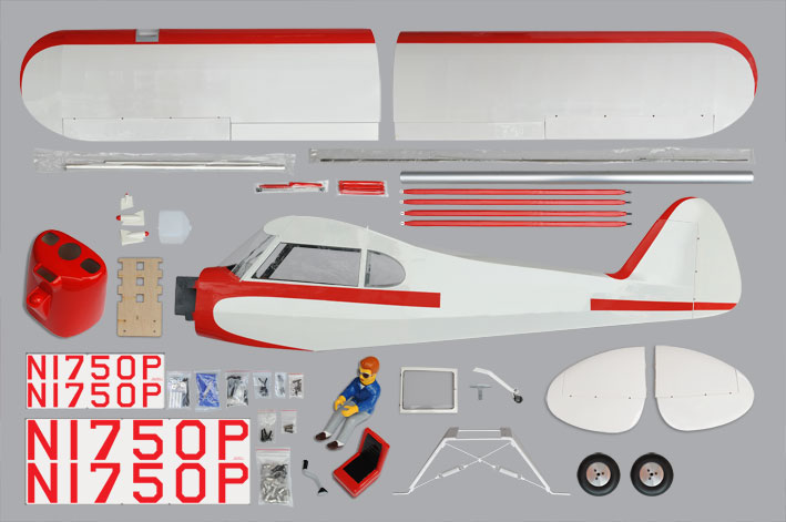 PHOENIX MODEL Super Cub PA-18 Scale 1:4 Size 30cc ARF - Image 11