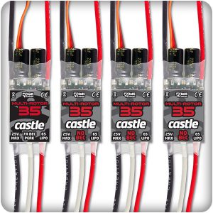 Castle Creations QuadPack 35 ESCs