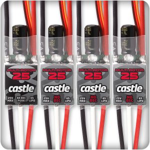Castle Creations QuadPack 25 ESCs