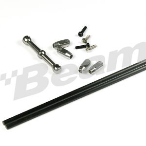 BEAM Heli E4 - Boom Brace Set (1439)