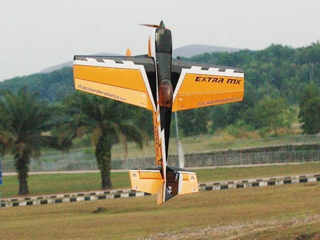 Precision Aerobatics Extra MX Airframe Only (Yellow)