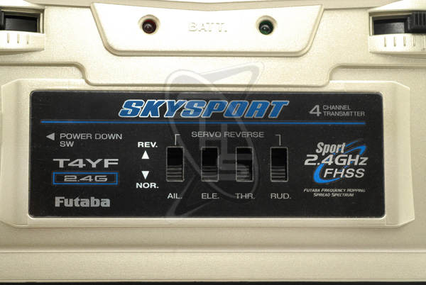 Futaba 4YFG SkySport 2.4GHz FHSS Radio System with R2104GF Receiver - Image 6