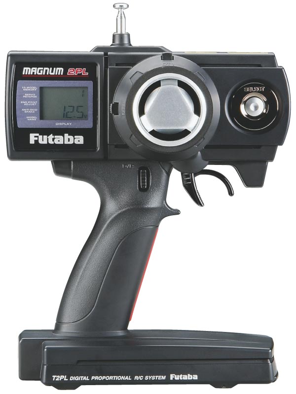 Futaba 2PL Digital 2-Channel FM Radio with R153F Receiver-40MHz