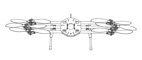 Gaui 226001 840H Hexa Flyer (Basic Kit) - Image 4
