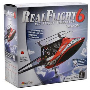 GREAT PLANES RealFlight 6.0 Flight Simulator with Transmitter