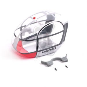 Hirobo 0301-026 Lama Cabin Silver (XRB)