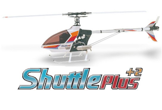 HIROBO 0412-975 Shuttle Plus2 Kit Less Muffler (to complete with 0412-202 SD Muffler Assy 30/50 Engine)