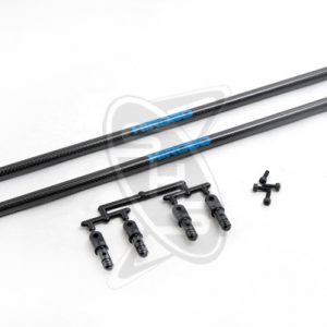 Hirobo 0414-221 Tail Boom Brace 8x560 (Carbon)