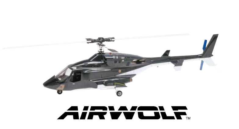 Hirobo 0414-912 60 Scale Airwolf Body