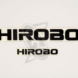 Hirobo Logo Decals - Black
