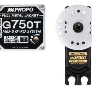 JR G750T MEMS Gyro with DS3500G Servo Set