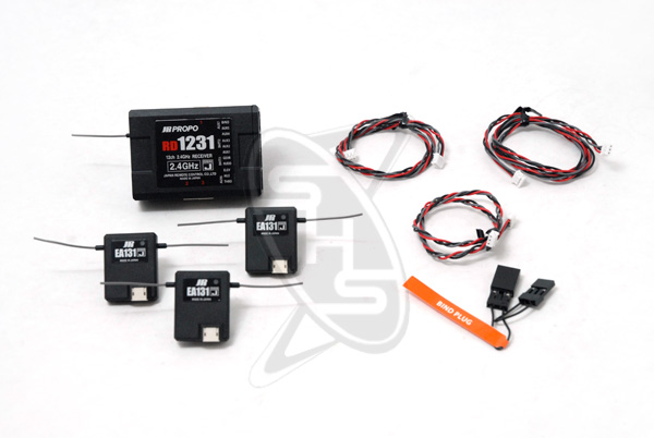 JR RD1231 12-Channel 2.4GHz DSMJ Receiver