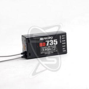 JR RD735 DSMJ 7-Channel 2.4GHz Receiver