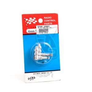 MK 0590 Gear Axles 4mm Pneumatic Wheel