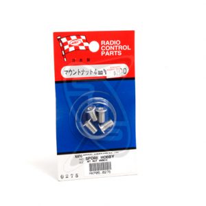 MK 0275 Mount Nut 4mm (Set of 4)