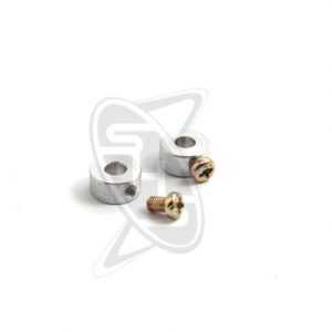 MK 0382 Aluminium Wheel Retainers (4mm)