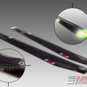 MS Composit CFC Night Blades 60cm/12/4-2 (2 Colors)