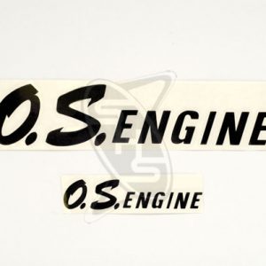 OS Engine Logo Decals - Black