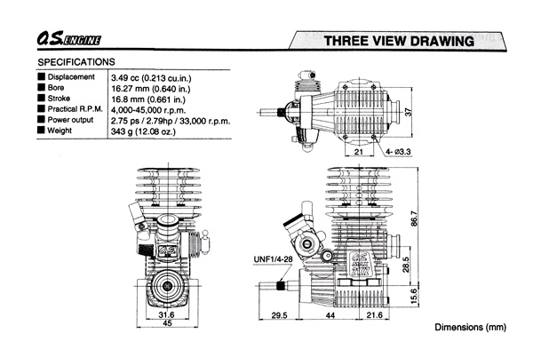 OS Max 21XZ-R Version II Engine – Singapore Hobby
