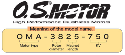 OS OMA-3815-1000 High Performance Brushless Motor - Image 4
