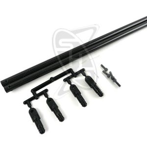 Hirobo 0414-575 EX2 Carbon Tail Boom Brace L=650