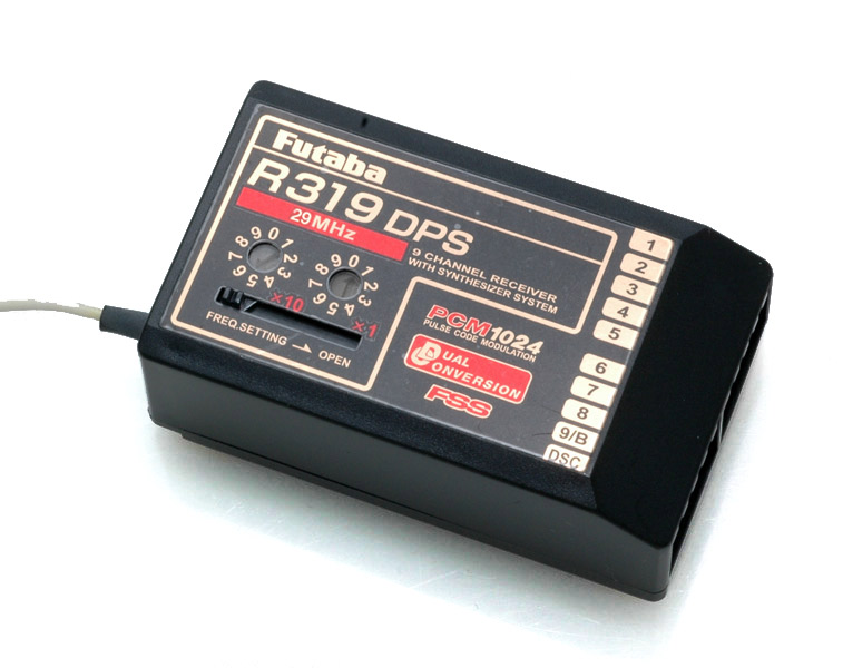 R319DPS 9-channel Synthesizer receiver 29Mhz