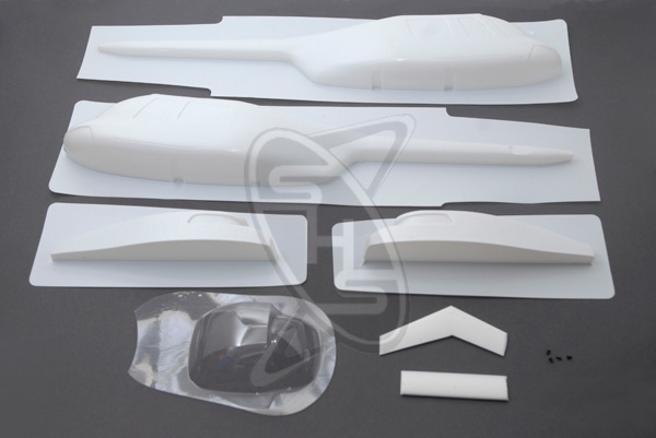 RC Mart Bell 206 Fuselage - Image 3