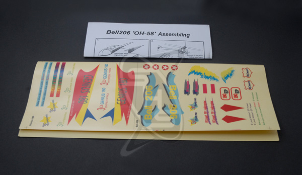 RC Mart Bell 206 Fuselage - Image 4