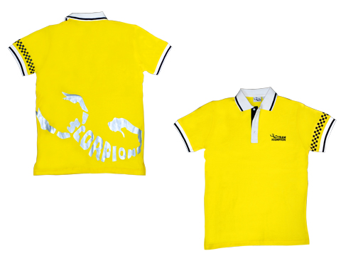 Scorpion Polo Shirt - Yellow (L)