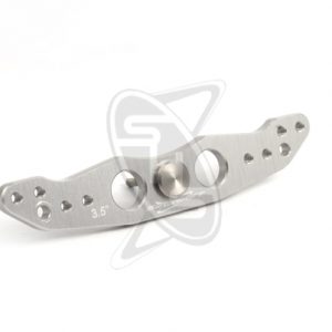 Secraft Rudder Tray Arm 3.5" (Titanium Silver)