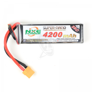 NXE 3-Cells 4200mAh 25C LiPo-XT90