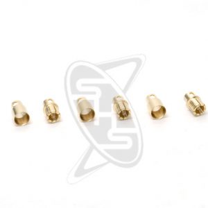 SINGAHOBBY 8mm Gold Connectors (3 pairs)