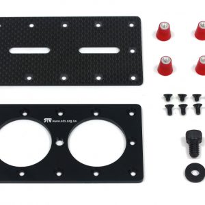 Singahobby Camera Plate with Red 40° Dampers