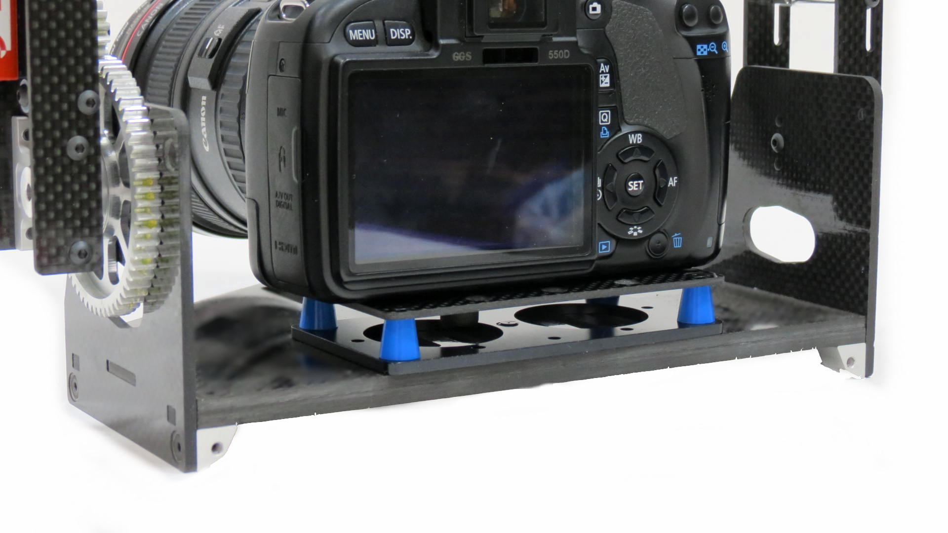 Singahobby Camera Plate with Blue 50° Dampers - Image 3