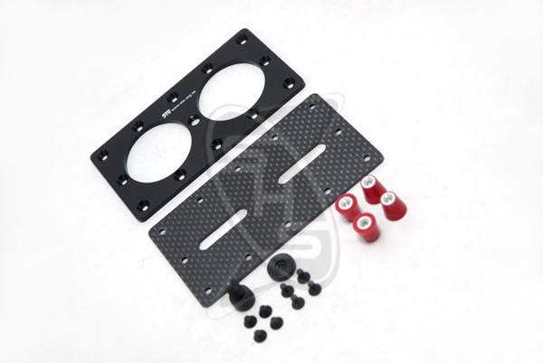 Singahobby Camera Plate with Red 40° Dampers - Image 6
